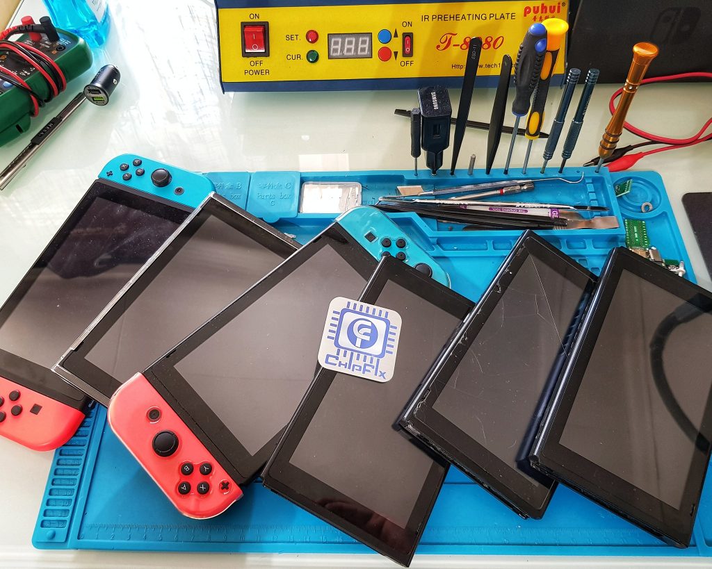Nintendo Switch Batteribytte