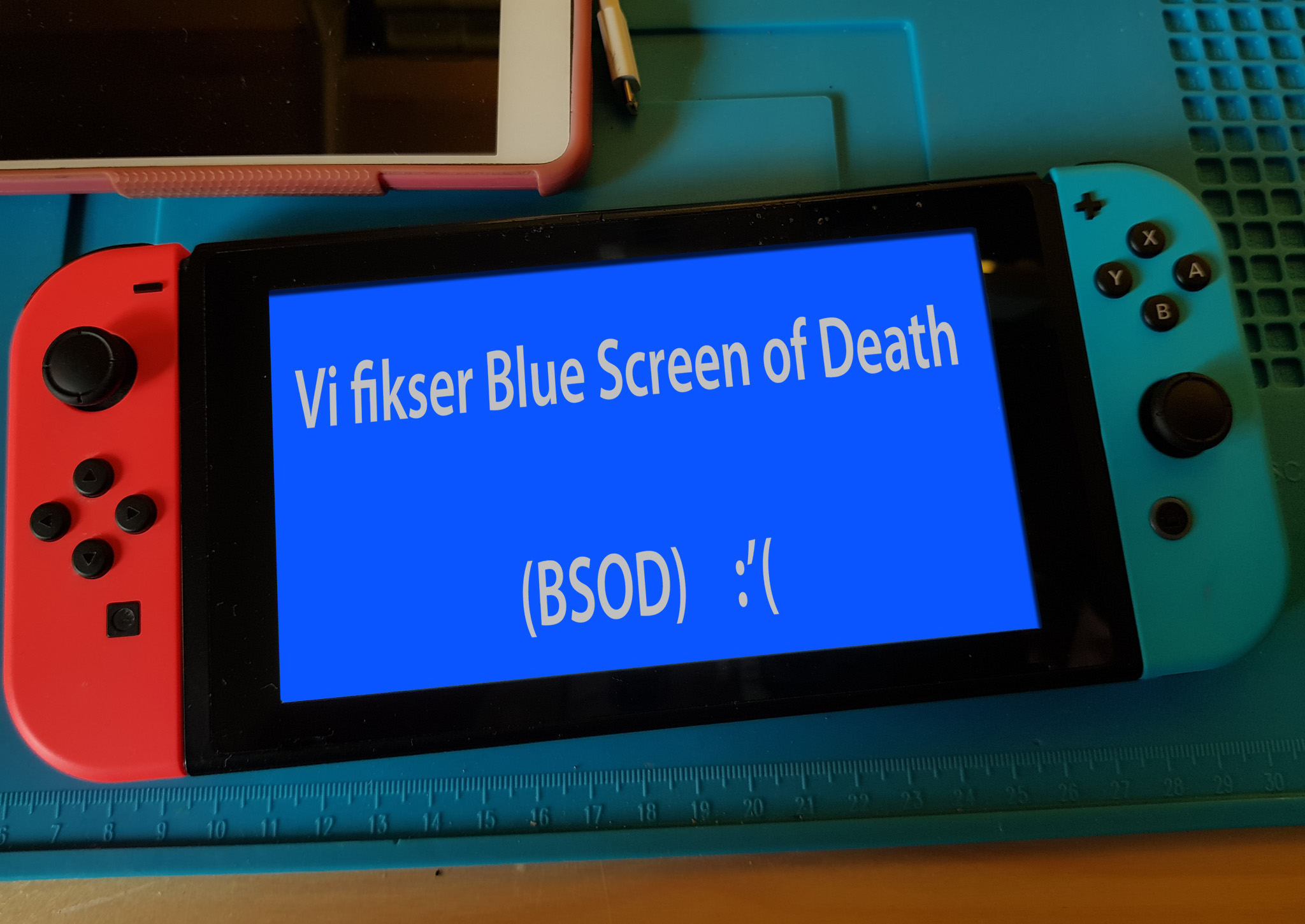 Nintendo Switch Blue Screen of Death