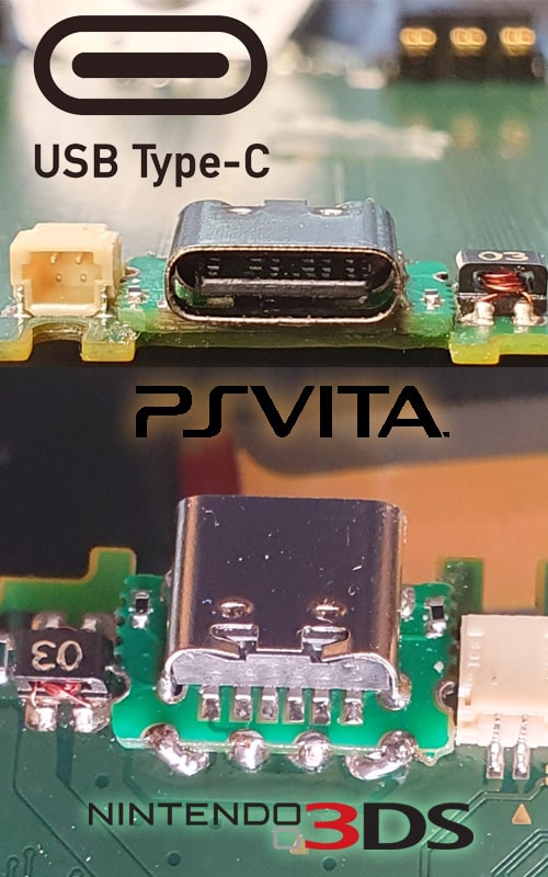 USB-C Oppgradering 3DS / 2DS / GBA